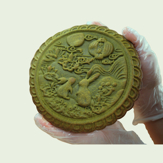 Large Mooncake Gift Box - Matcha Lemon Cheesecake (1 pcs)