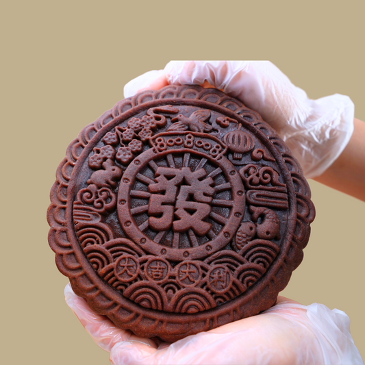 Large Mooncake Gift Box - Chocolate Custard Lava (1 pcs)